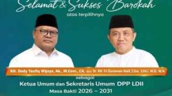 Munas X LDII Tetapkan Dody sebagai Ketum, Sinergi dengan Senkom Diperkuat