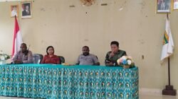 Perkokoh Sinergitas, Danramil Kuala Kencana Hadiri Tatap Muka Bersama Pejabat Distrik