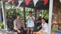 Aiptu Tri Iskandar Sambangi Warung Bhabinkamtibmas, Serap Aspirasi Warga Bitung Jaya