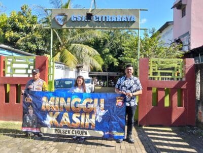 Polsek Cikupa Amankan Ibadah Minggu Kasih, Umat Beribadah Aman dan Khidmat