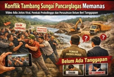 Konflik Tambang Berujung Kekerasan Viral, Pemkab Probolinggo dan Perusahaan Bungkam