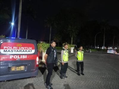 Ipda Syaiful Rusdiansyah Pimpin Ops Cipkon KRYD, Patroli Malam Antisipasi Gangguan Kamtibmas