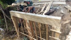 Progres Pembangunan Jembatan Garuda Tahap IV di Klatifi Capai 18 Persen