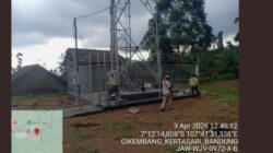Tower XL axiata di Cikembang Kertasari Diduga Ijin Jalur Langit Menuai Kritik