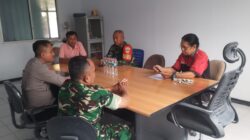 TNI-Polri Bersinergi, Sambangi PT SBM Antisipasi Aksi Mahasiswa