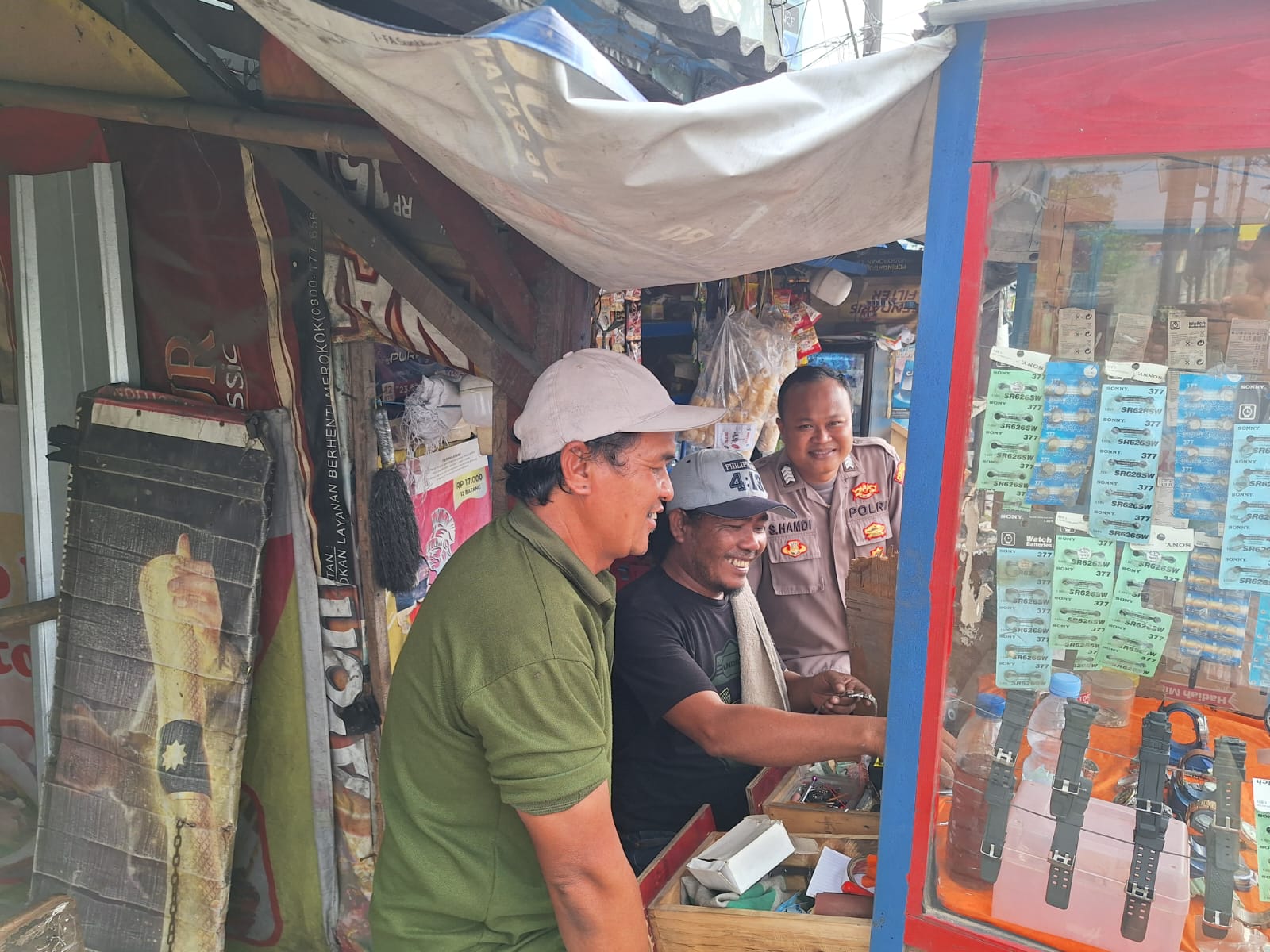 Polsek Cikupa Gelar Warung Bhabinkamtibmas, Serap Aspirasi Warga Desa Cikupa