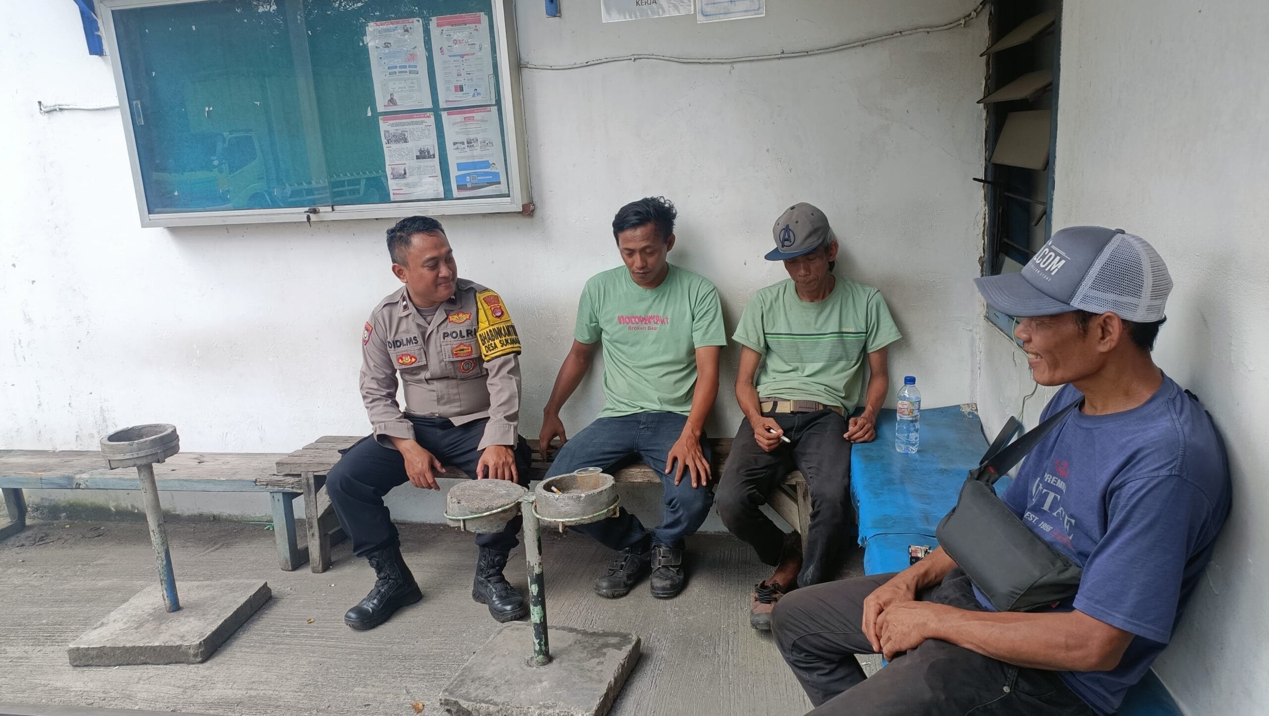 Bhabinkamtibmas Sukanagara Gencarkan Program Poliran, Dorong Warga Lebih Produktif dan Jaga Kamtibmas