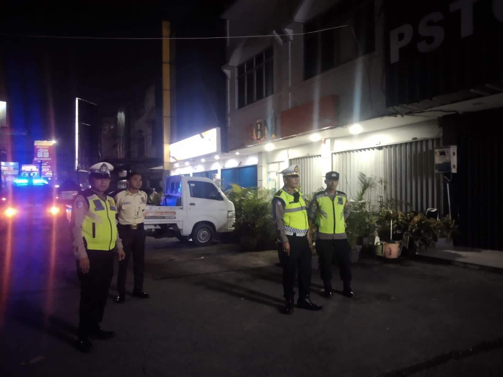 IPTU Udi Muhdi Pimpin Ops Cipkon, Polsek Cikupa Jaga Kamtibmas Malam Hari