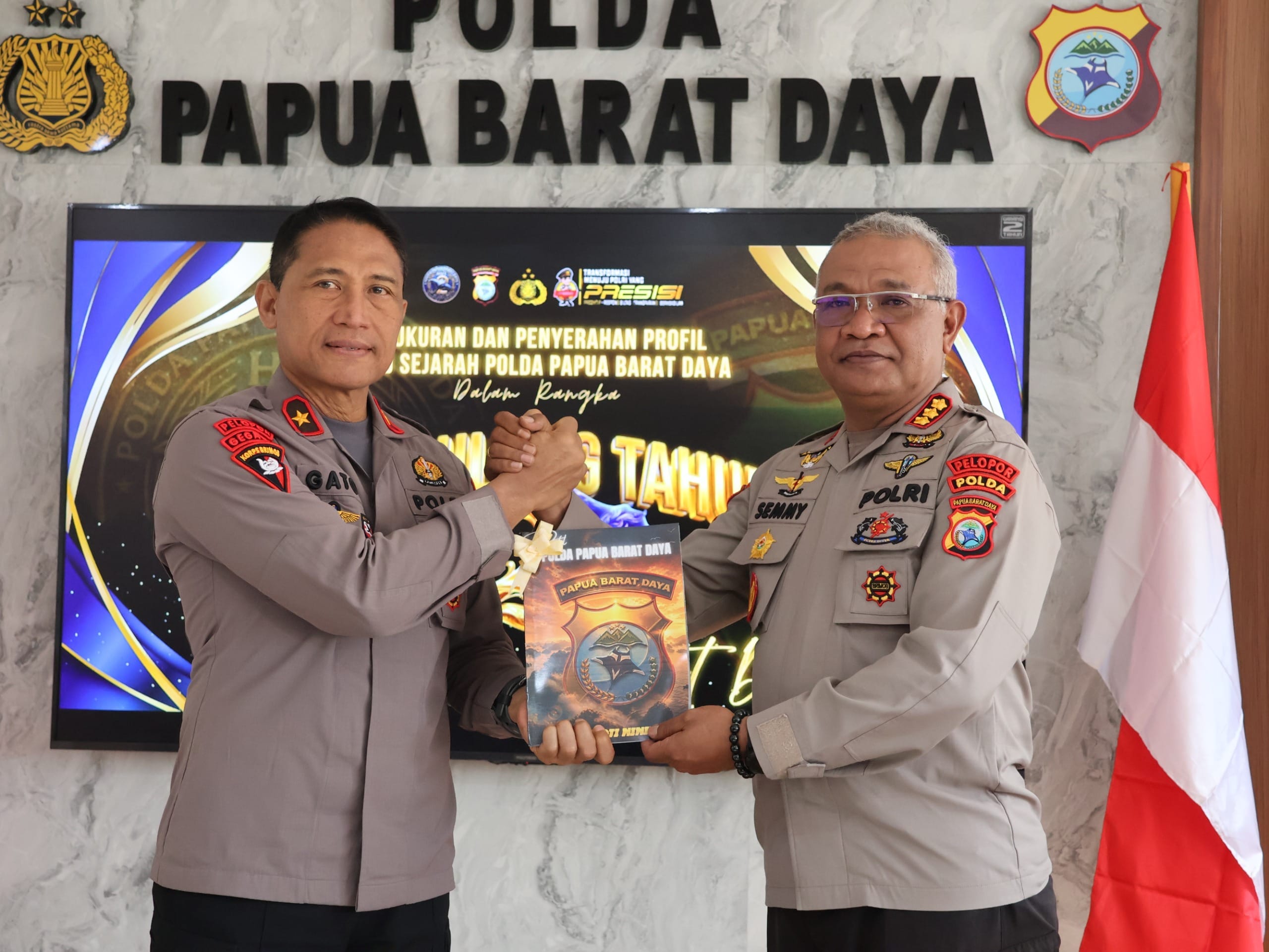 Peringatan HUT Ke-2 Polda Papua Barat Daya Tekankan Sinergi dan Pengabdian: Polri Perkuat Pelayanan Humanis