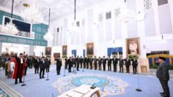 Panglima TNI Hadiri Pengucapan Sumpah Hakim Konstitusi, Pelantikan Anggota Ombudsman RI dan Pelantikan Duta Besar  RI