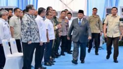 Panglima TNI Dampingi Presiden RI Saksikan Penyerahan Denda Administratif dan Penyelamatan Keuangan Negara Tahap VI