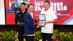 Ketua Umum PBTI Letjen TNI Richard Tampubolon Buka Rakernas Taekwondo Indonesia 2026