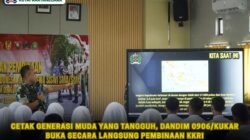 Cetak Generasi Muda Yang Tangguh, Dandim 0906/Kukar Buka Secara Langsung Pembinaan KKRI
