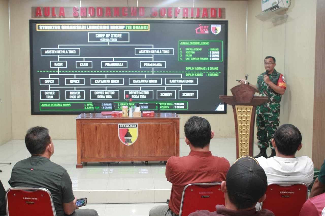 Dandim 0808/Blitar, Rapat Koordinasi Kesiapan Launching Koperasi KDKMP
