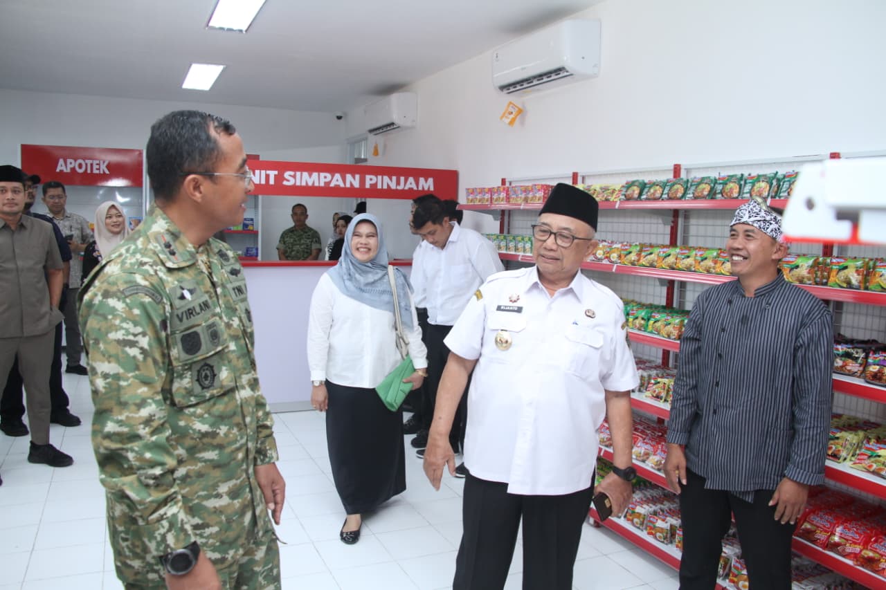 Dandim 0808/Blitar Hadiri Launching Koperasi Desa/Kelurahan Merah Putih, Dukung Penguatan Ekonomi Desa