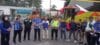 Personel Polsek Cikupa Amankan Keberangkatan Buruh KSPSI MJH dari PT Torabika Menuju Monas dalam Rangka May Day 2026