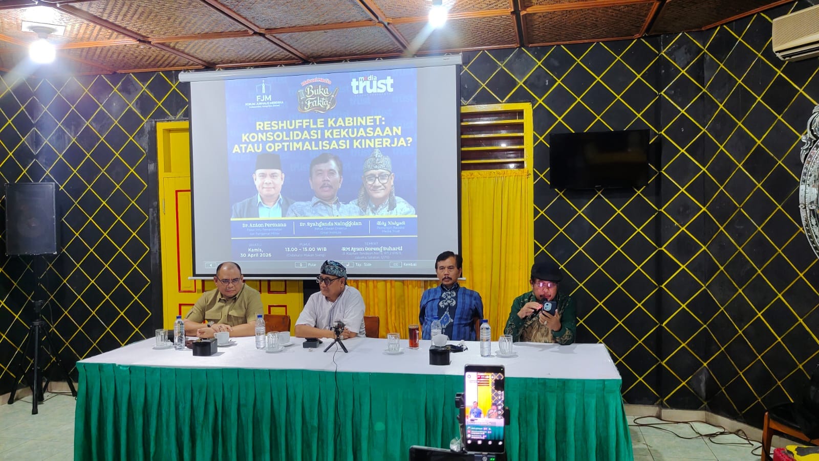 Masuknya Jumhur Dinilai Jadi Titik Balik Konsolidasi Pemerintahan Prabowo