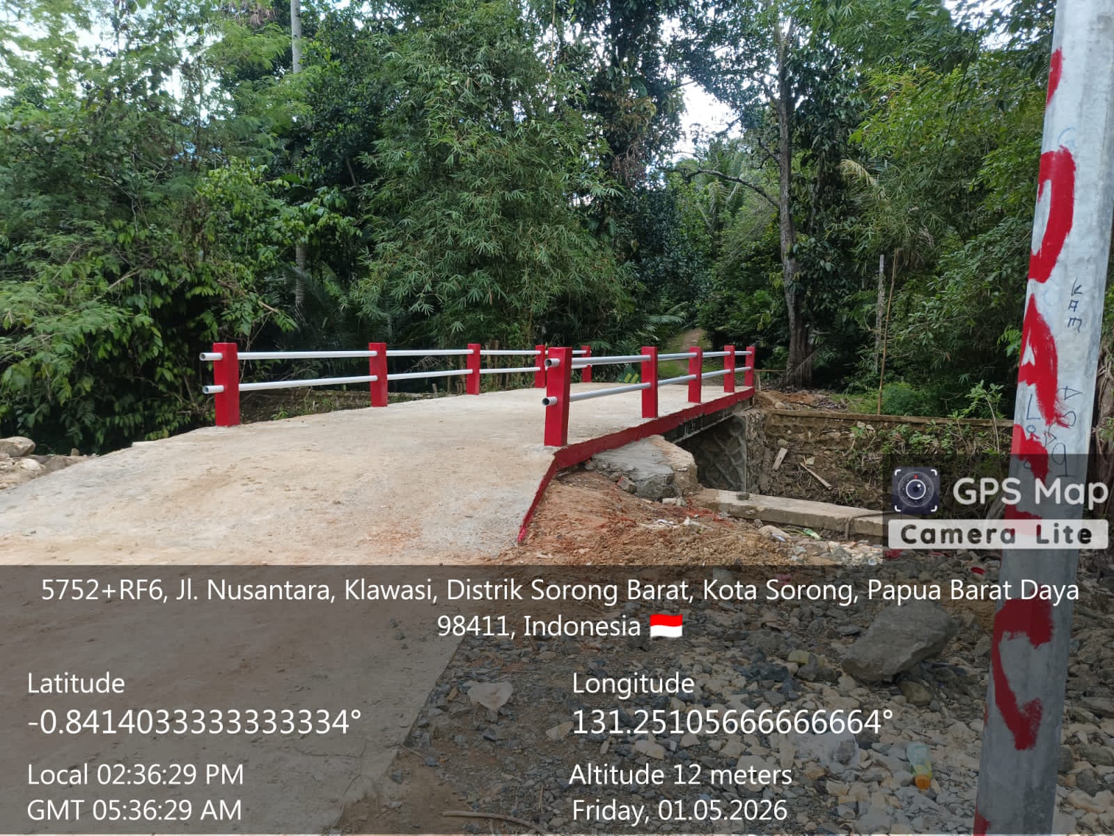Jembatan Garuda Tahap IV Resmi Rampung, Harapan Baru untuk Masyarakat Klatifi
