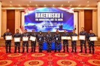 Koarmada III Raih Dua Penghargaan di Rakernisku TNI AL 2026, Perkuat Tata Kelola Keuangan
