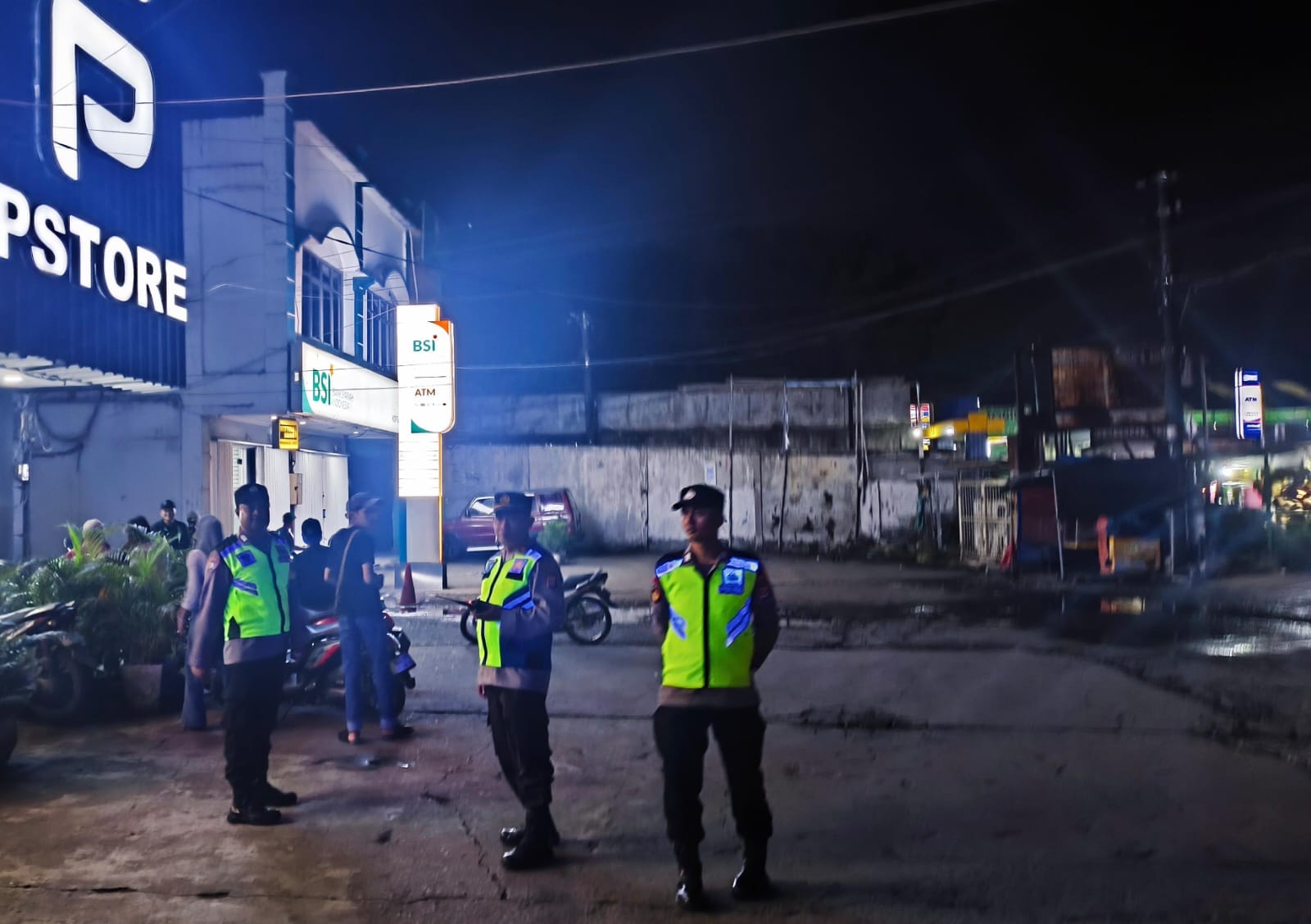 Dipimpin IPTU Amir Murtado, Polsek Cikupa Intensifkan Patroli Malam Antisipasi Kriminalitas