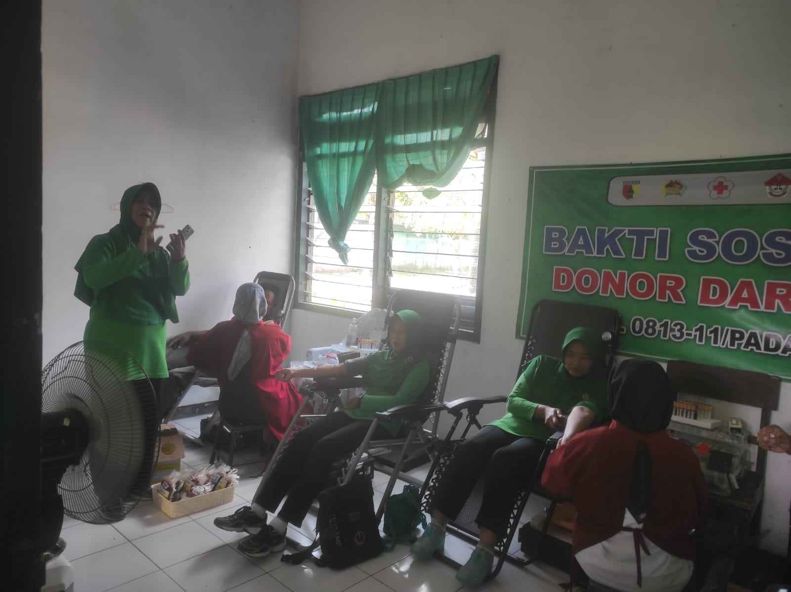 Koramil Padangan Bojonegoro Gelar Bakti Sosial Donor Darah