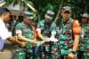 Danrem 083/Baladika Jaya Terima Paparan Singkat Progres TMMD Ke-128 di Desa Brabe