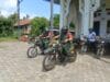 Akses Jalan Sempit, Danrem 083/Bdj Tinjau Lokasi TMMD Ke-128 Gunakan Motor Dinas Babinsa