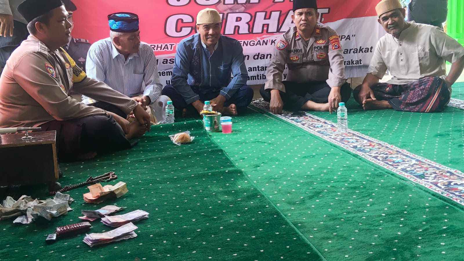 Polsek Cikupa Gelar Jumat Curhat, Tampung Aspirasi Warga Terkait Tawuran dan Gangguan Kamtibmas