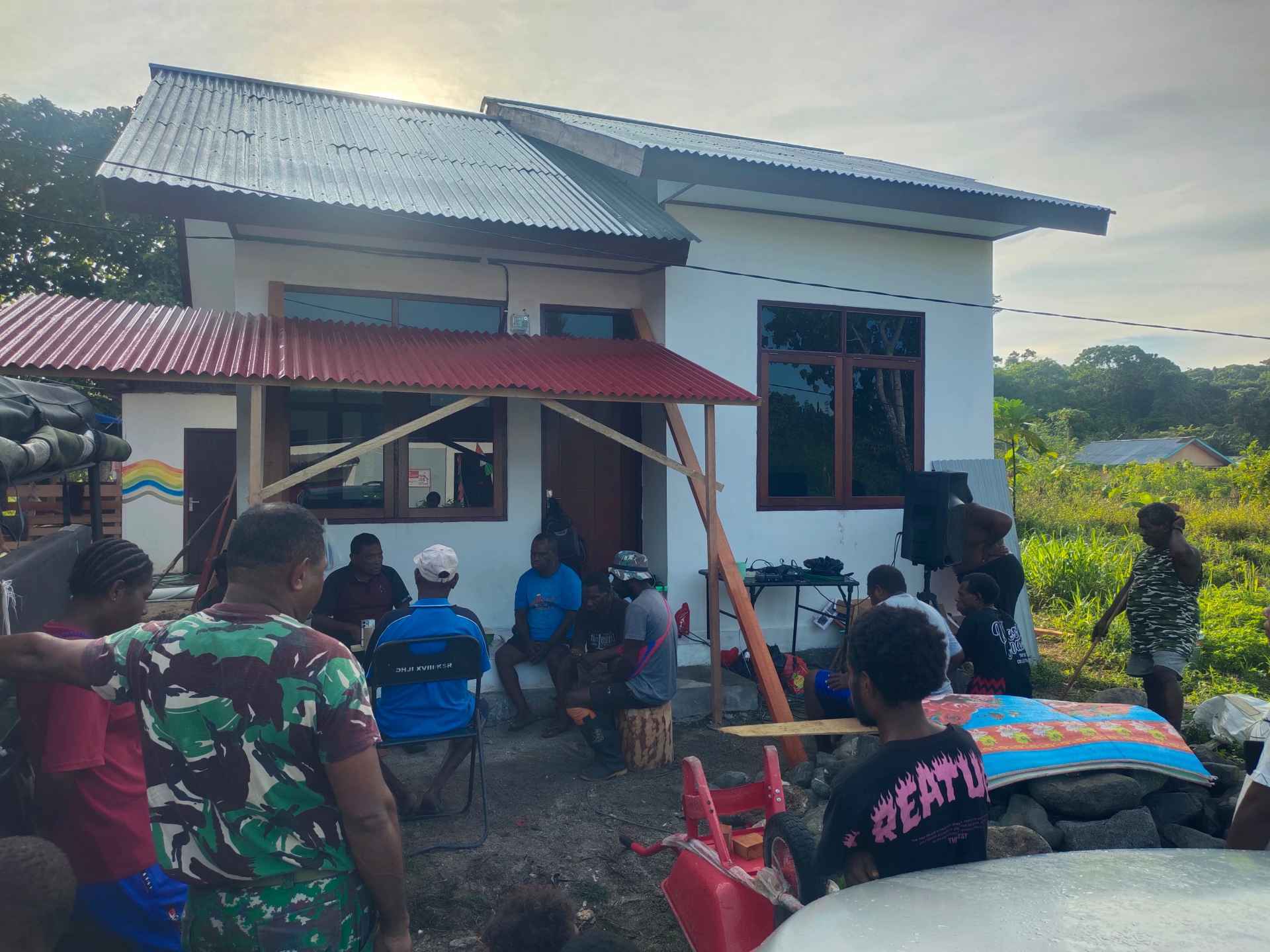 Aspirasi Warga Jadi Penyemangat Satgas TMMD Ke-128: Pererat Kebersamaan TNI dan Masyarakat di Manokwari Utara