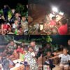 Malam Minggu, Satgas TMMD Ke-128 Kodim 1801/Manokwari Nonton Bersama Anak-Anak Kampung Tanah Rubuh