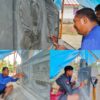 Pembuatan Tugu Prasasti TMMD Ke-128 Capai 75 Persen