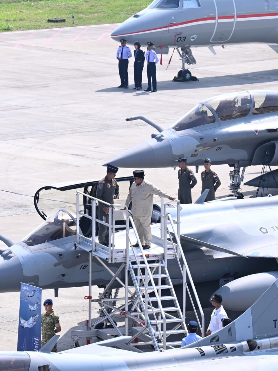 IMG-20260519-WA0069 Presiden Prabowo Serahkan Pesawat MRCA Rafale dan Sistem Pertahanan Modern untuk Perkuat Pertahanan Udara Nasional