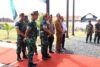 Tim Wasev Sterad TNI Melakukan Kunjungan Kerja Ke Lokasi Program TMMD Ke 128 di Desa Brabe