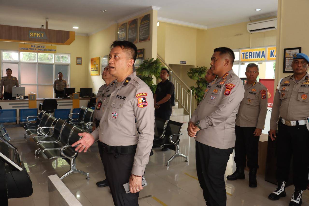 Supervisi dan Implementasi SPKT-Pamapta, Stamaops Polri Kunjungi Polresta Tangerang