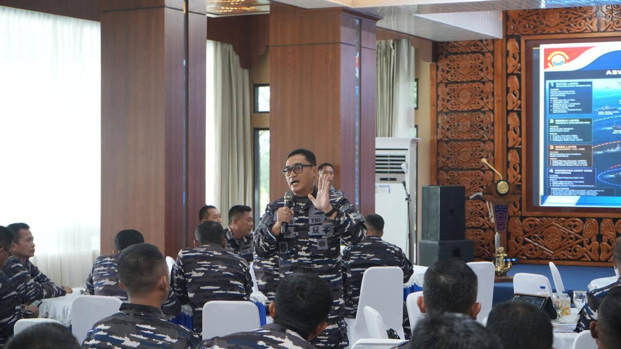 Koarmada III Gelar Diskusi Taktik Peperangan Bawah Air, Bahas Dinamika Ancaman Maritim Modern