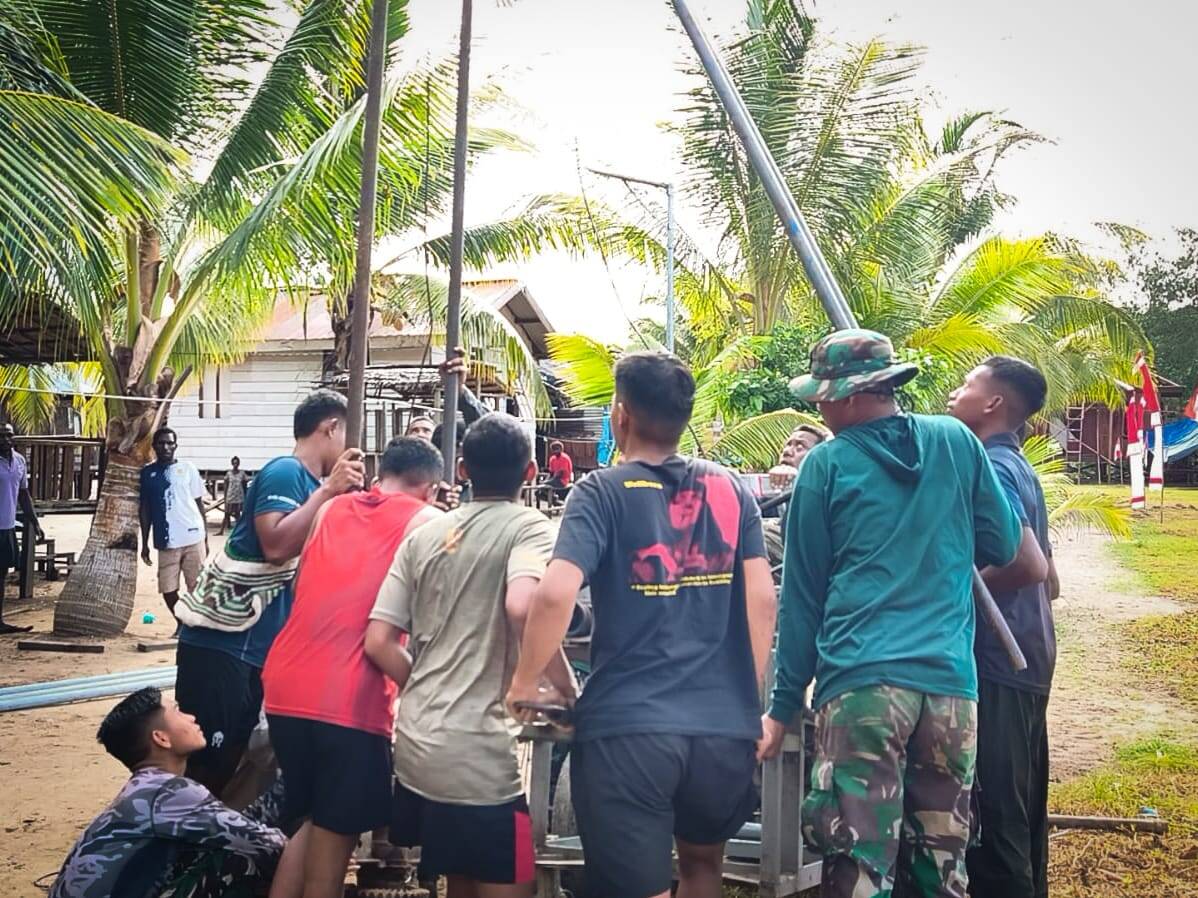 IMG-20260523-WA0008 Sumur Bor Pertama Hadir di Kampung Keakwa, Warga Tak Lagi Bergantung pada Air Hujan