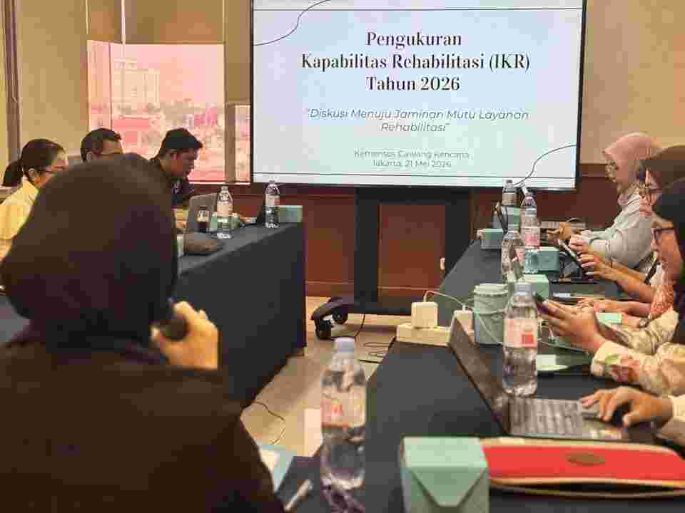 BNN BAHAS PENGUKURAN KAPABILITAS REHABILITASI 2026 GUNA PERKUAT JAMINAN MUTU LAYANAN