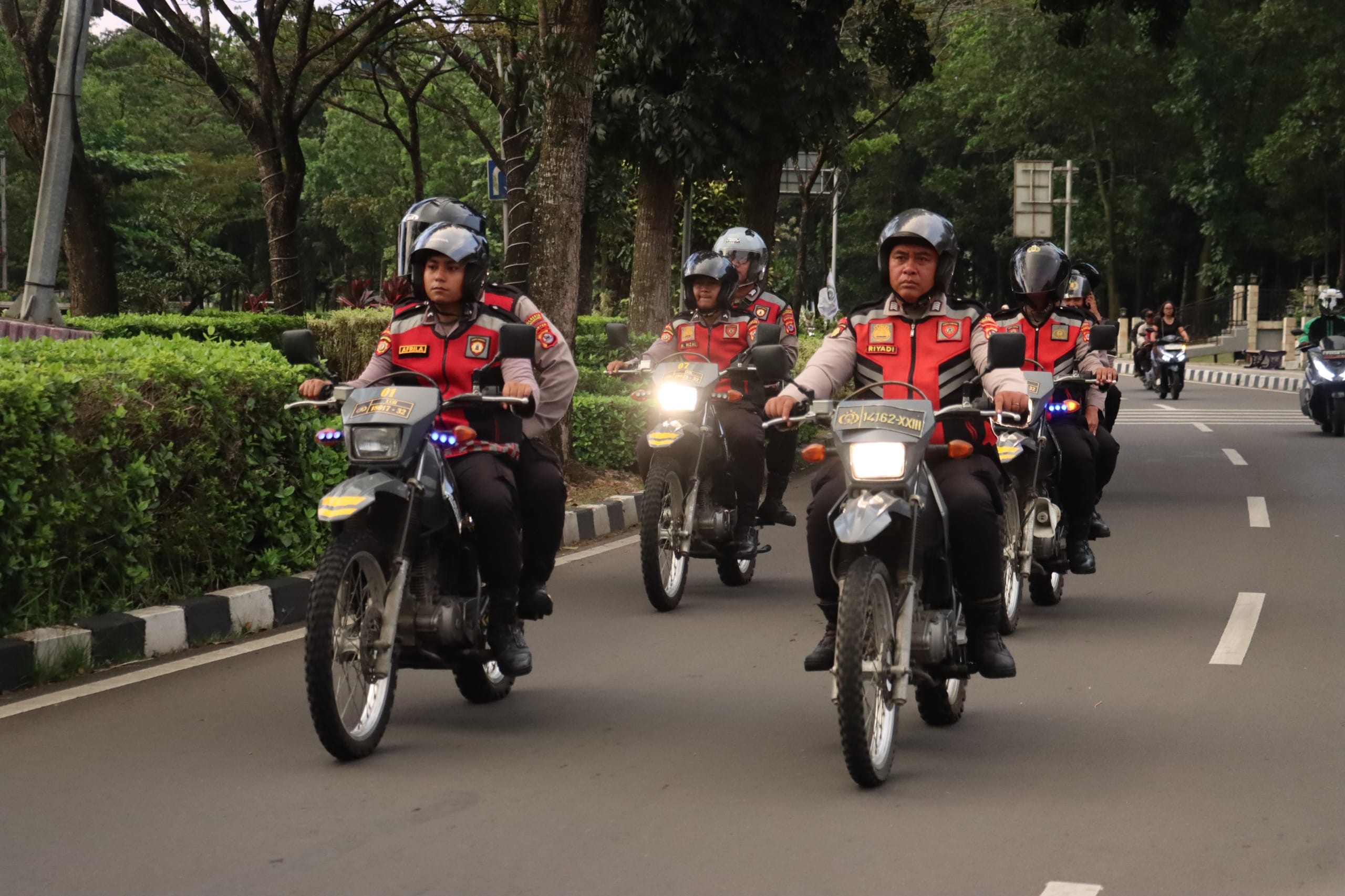 Amankan Malam Takbir, Polresta Tangerang dan Forkopimda Gelar Apel dan Patroli Skala Besar