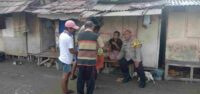 Program Poliran, Bhabinkamtibmas Desa Budimulya Jalin Kedekatan dengan Warga