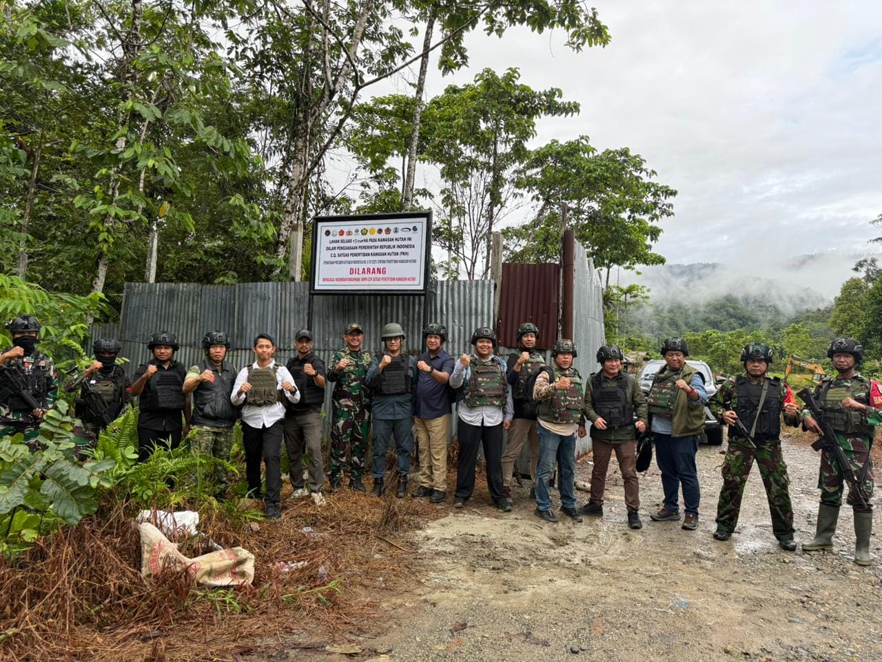 TNI Dukung Penertiban PETI di Wilayah Papua Tengah