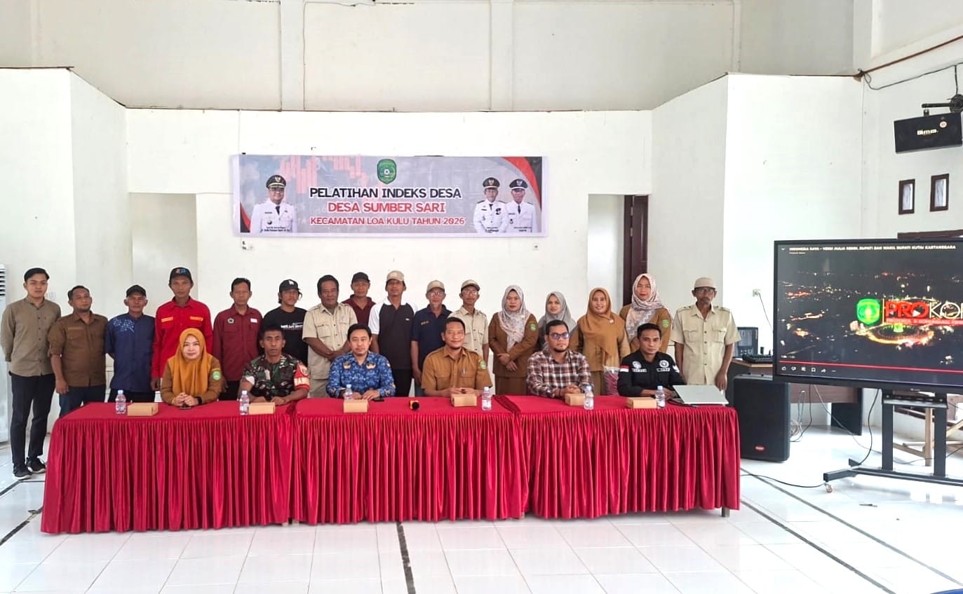 Wujud Sinergi TNI Dengan Pemerintah Desa Kuatkan Pembangunan Wilayah, Babinsa Hadiri Pelatihan Indeks Desa