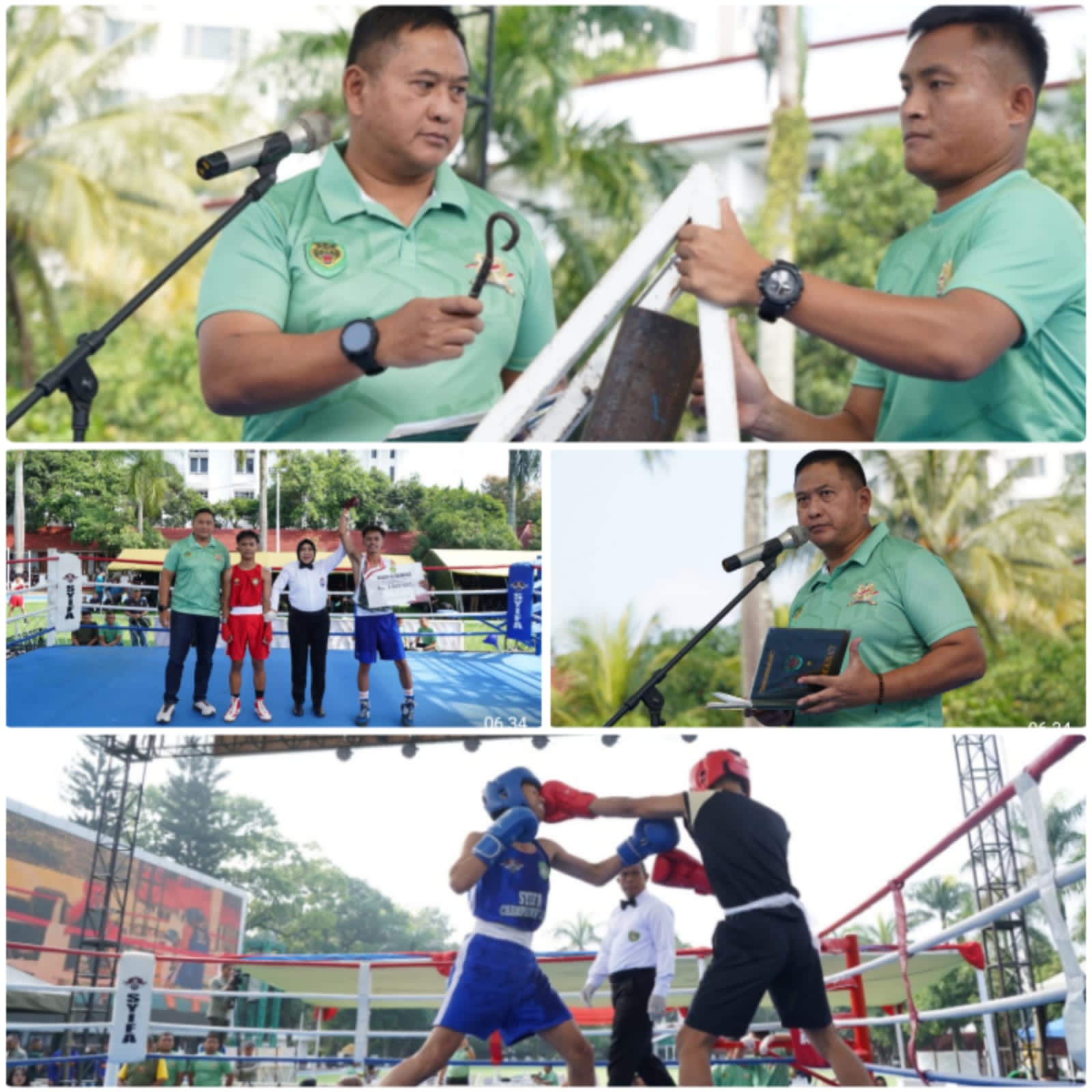 Kodam III/Siliwangi Gelar Kejuaraan Tinju AMPRO Perebutkan Sabuk Emas Pangdam III/Siliwangi