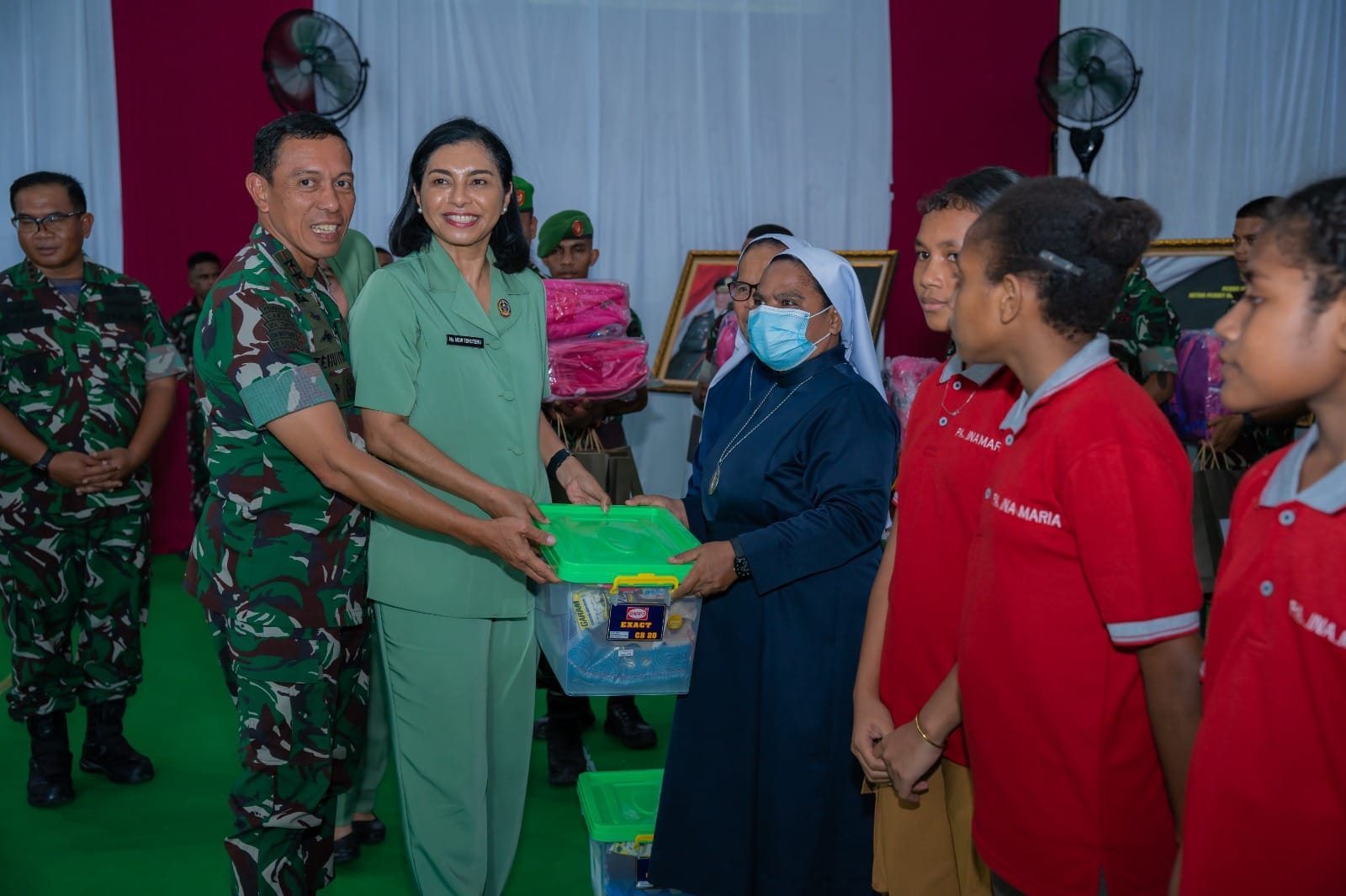 Pangdam XVIII/Kasuari Kunjungi Korem 182/JO : Tegaskan Disiplin, Profesionalisme dan Kepedulian Sosial