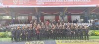 Senkom Mitra Polri Kota Tangerang Hadiri Upacara Peringatan Hari Lahir Pancasila di Lapangan Ahmad Yani
