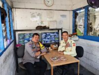 Bhabinkamtibmas Bitung Jaya Sambangi Satpam PT Kawaguchi, Perkuat Sinergitas Jaga Keamanan Lingkungan Kerja