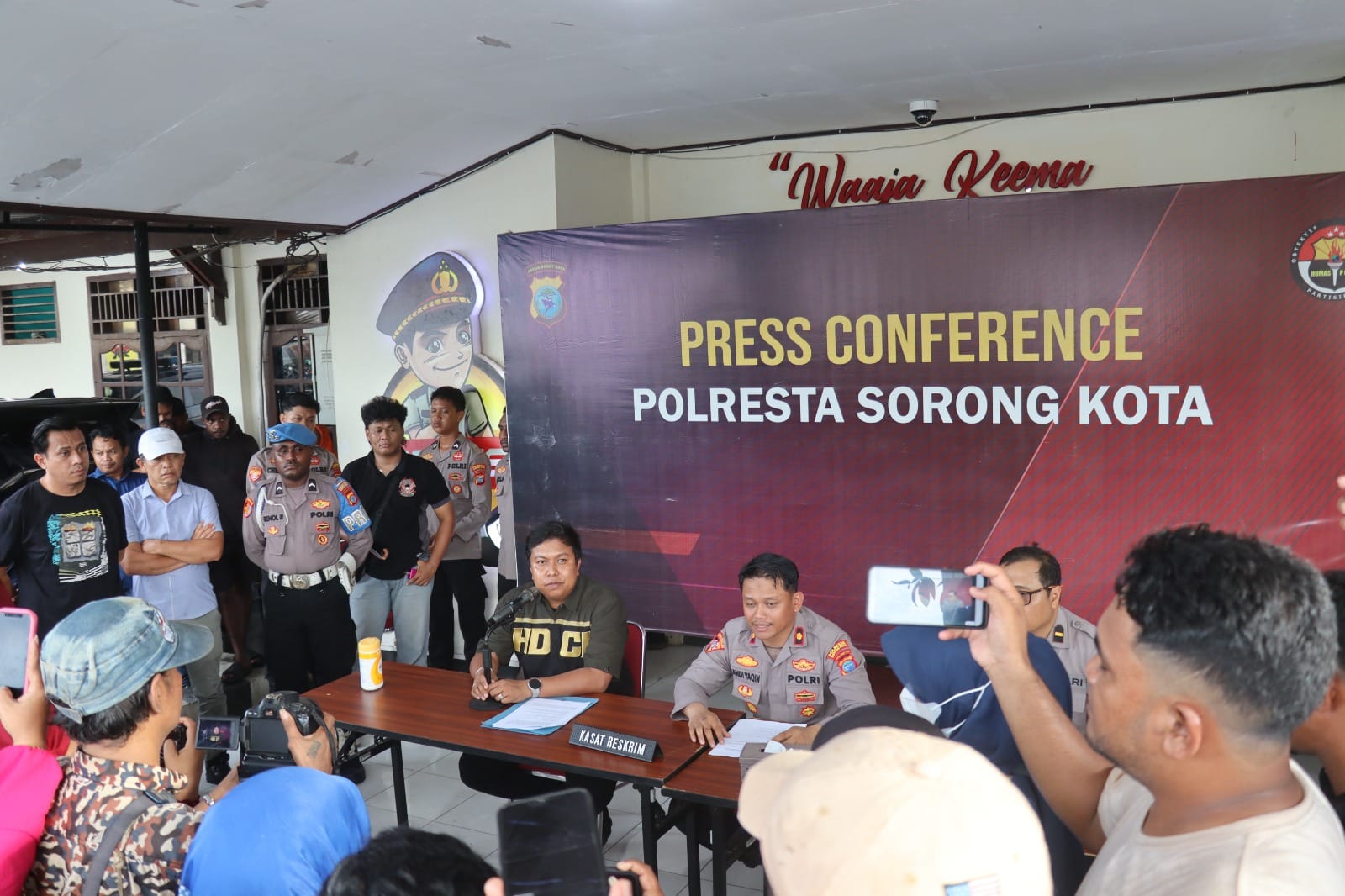 IMG-20260603-WA0085 Polresta Sorong Kota Ringkus Dua Pelaku Pembunuhan di Kampung Baru Setelah Sebulan Bersembunyi di Hutan