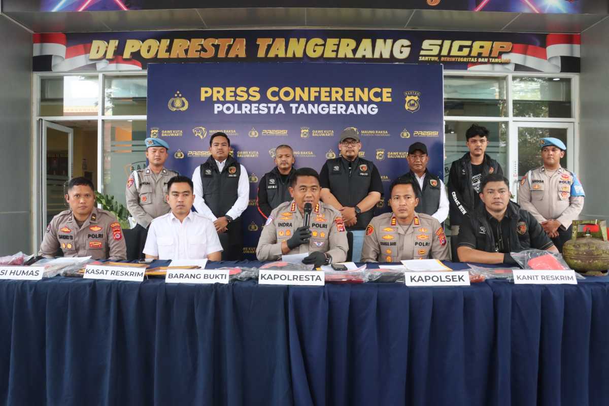 Polisi Ungkap Pembunuhan Pedagang Cilok di Cikupa, Anak dan Ayah Jadi Tersangka