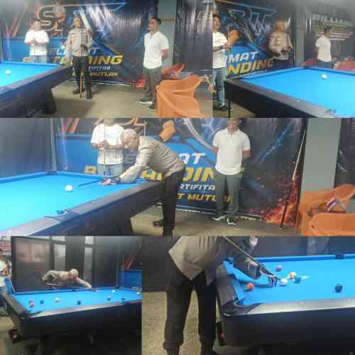 IMG-20260611-WA0035 Resmi Bergulir! 128 Biliarders Adu Presisi di Bigball Sorong, Waka Polda Papua Barat Daya Buka Turnamen Biliard bhayangkara Cup Ke-1 Polda PBD, Menyongsong Hari bhayangkara Ke-80