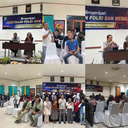 Polda Papua Barat Daya Perkuat Sinergi dengan Media, Wujudkan Kamtibmas Kondusif dan Pelayanan Publik yang Humanis
