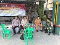 Bhabinkamtibmas Sukamulya Perkuat Sinergitas TNI-Polri Melalui Sambang dan Koordinasi Kamtibmas